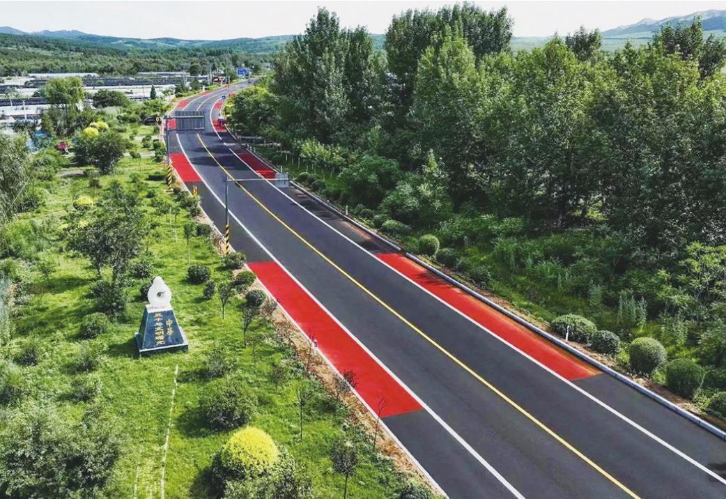 27.1公里長的紅山大道是一條引領旅游風尚、展現自然與文化之美的紐帶。朝陽發布供圖